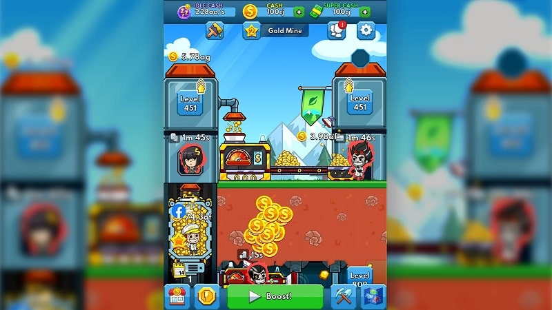 Idle Miner Tycoon mod android