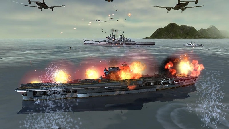 WARSHIP BATTLE mod android
