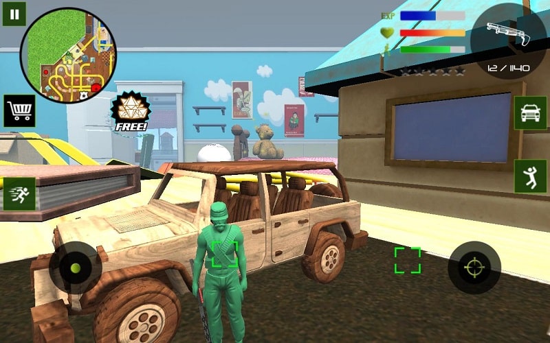 Army Toys Town mod android