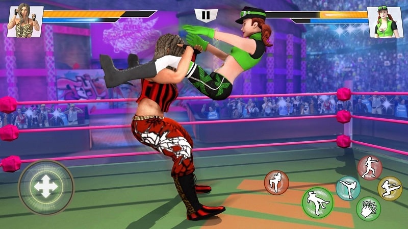 Bad Girls Wrestling Fighter mod android