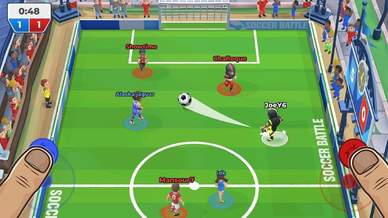 Soccer Battle mod android