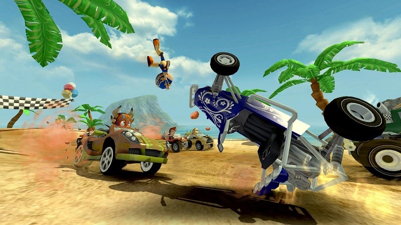 Beach Buggy Racing mod android
