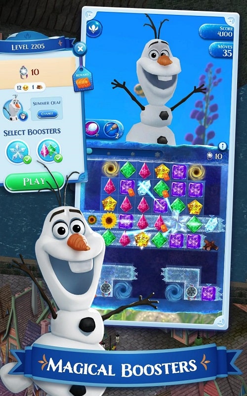 Disney Frozen Free Fall mod download