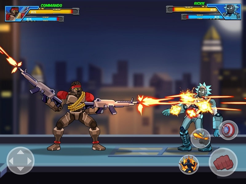 Robot Super Hero Champions mod download