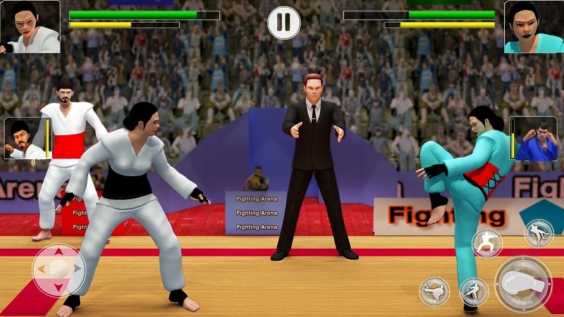 Tag Team Karate Fighting Games mod free