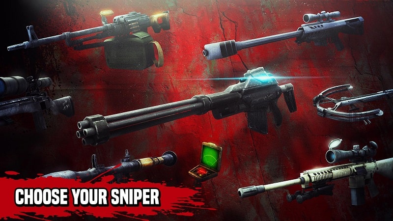 Zombie Hunter Sniper mod android