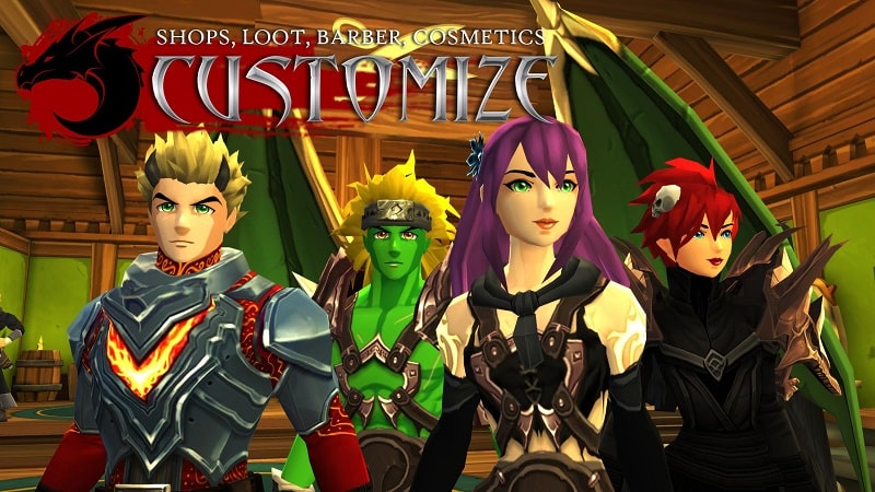 AdventureQuest 3D MMO RPG mod free