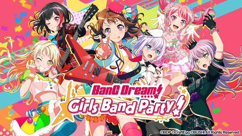BanG Dream Girls Band Party mod