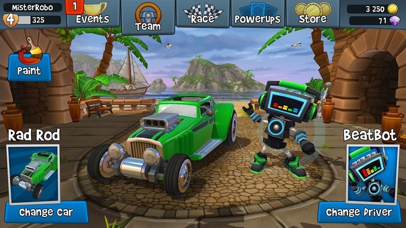 Beach Buggy Racing 2 mod free