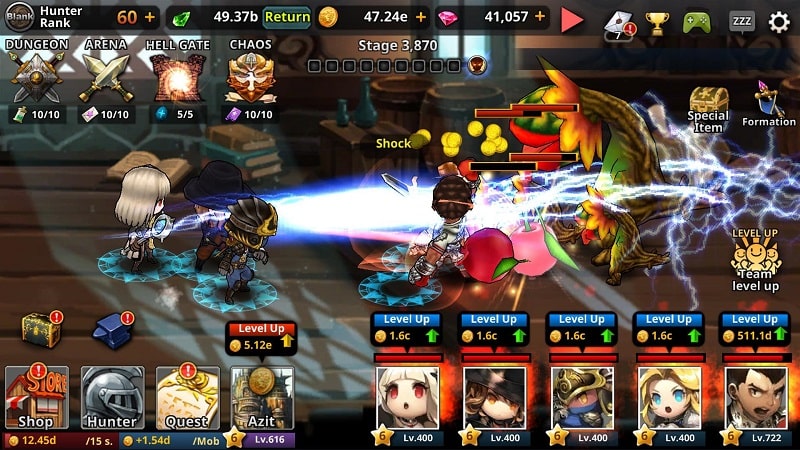 Dungeon Breaker Heroes mod android