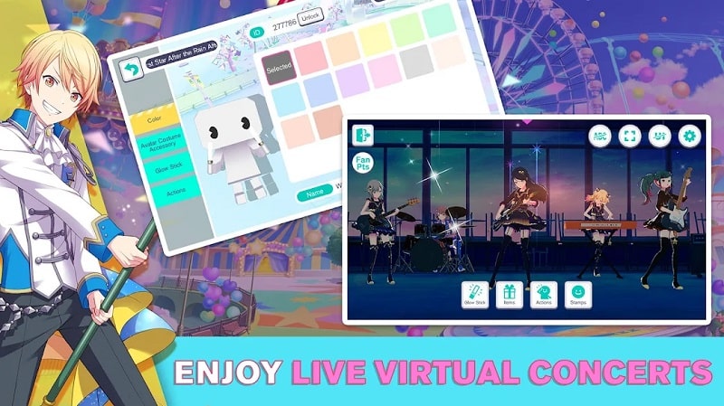 HATSUNE MIKU COLORFUL STAGE mod android