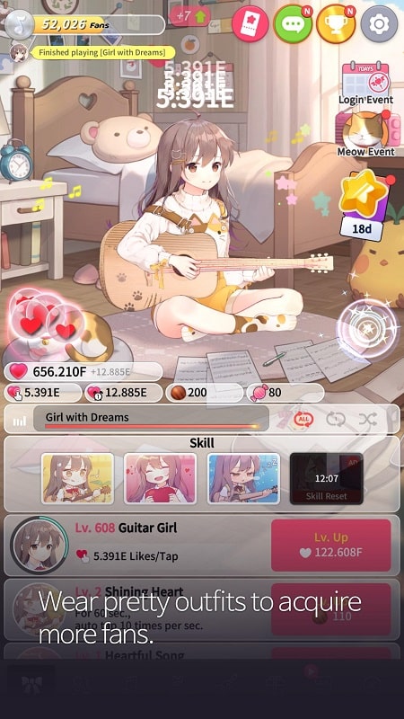 Guitar Girl mod android