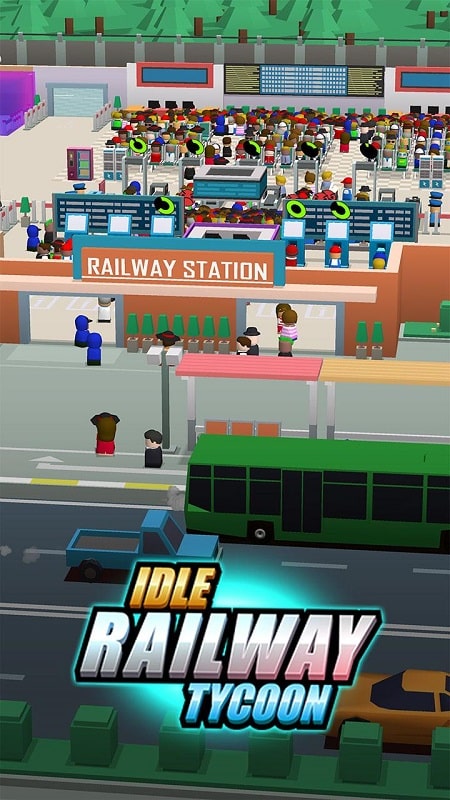 Idle Railway Tycoon mod