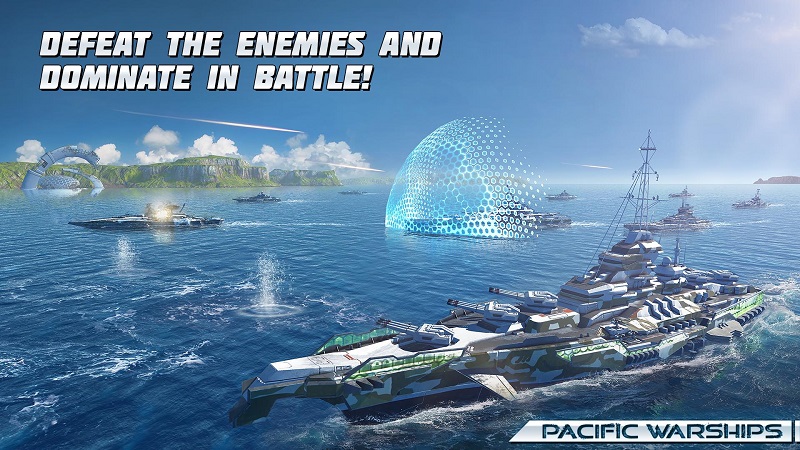 Pacific Warships mod download