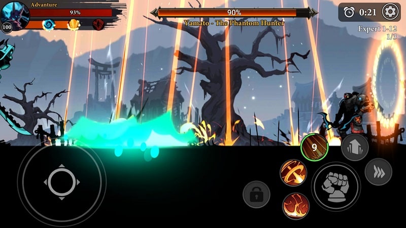 Stickman Master Shadow Fight mod android
