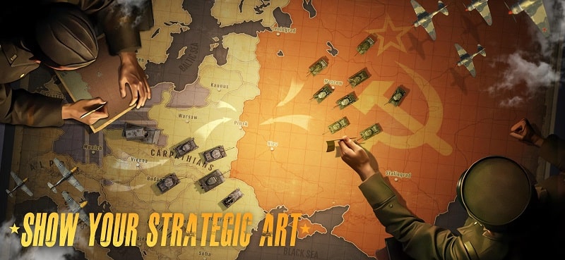 World War 2 Strategy Battle mod free