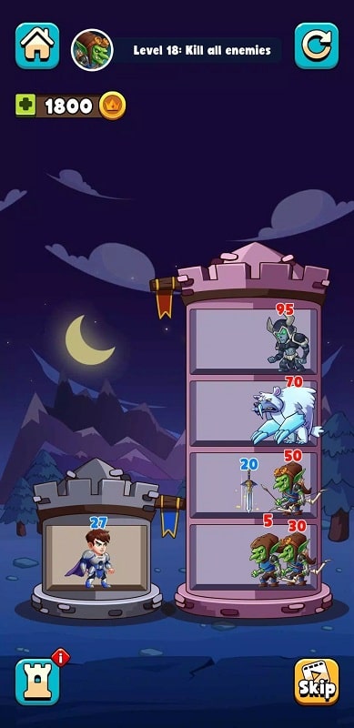Hero Tower Wars mod free