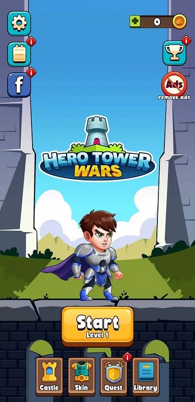 Hero Tower Wars mod