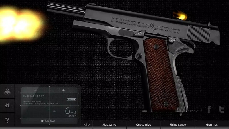 Magnum 3.0 Gun Custom Simulator mod