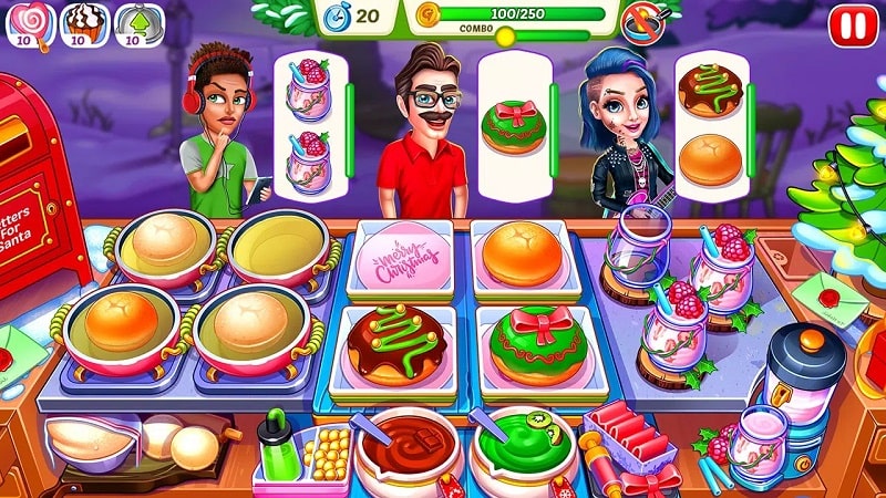 Christmas Fever Cooking Games mod free