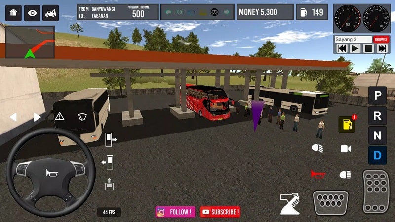IDBS Bus Simulator mod apk