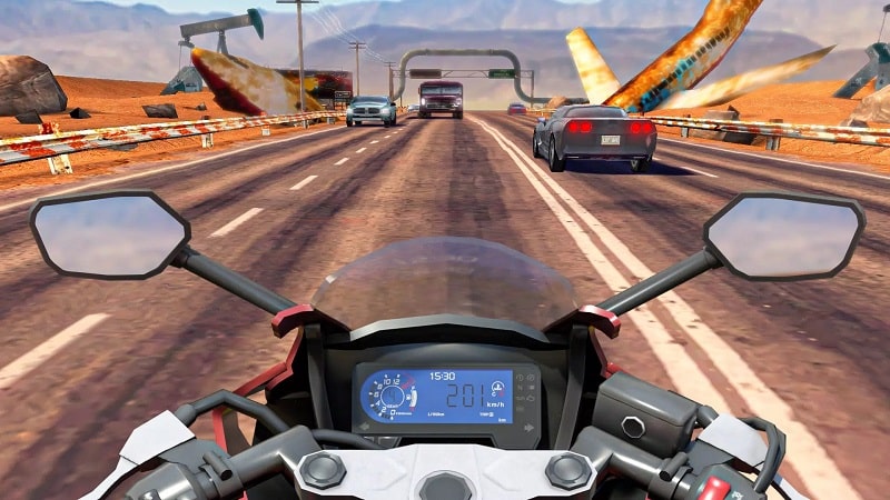 Moto Rider GO Highway Traffic mod