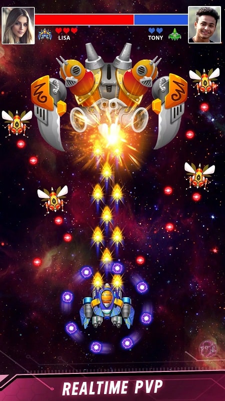 Space shooter mod android