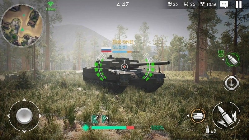 Tank Warfare mod apk