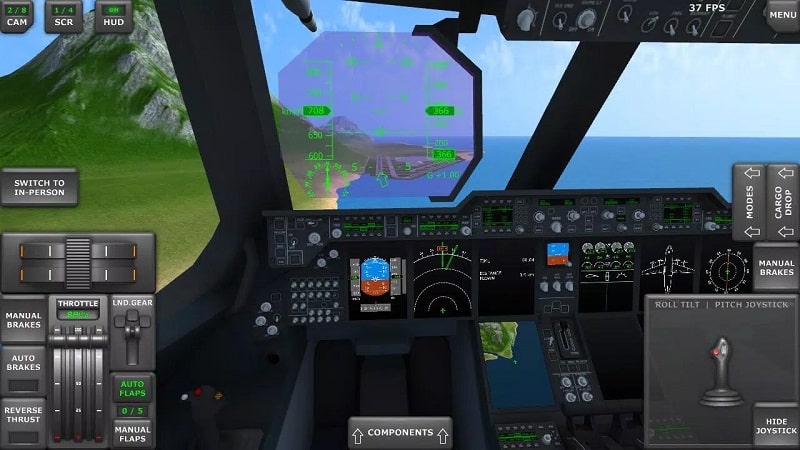 Turboprop Flight Simulator 3D mod android