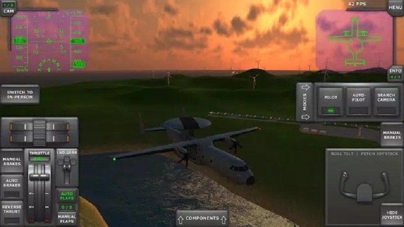 Turboprop Flight Simulator 3D mod apk free
