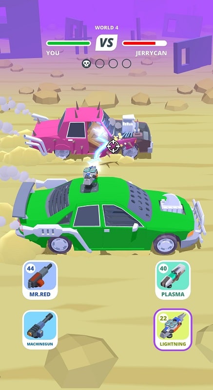 Desert Riders Car Battle Game mod apk