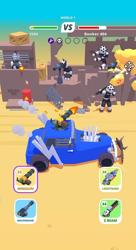 Desert Riders Car Battle Game mod download