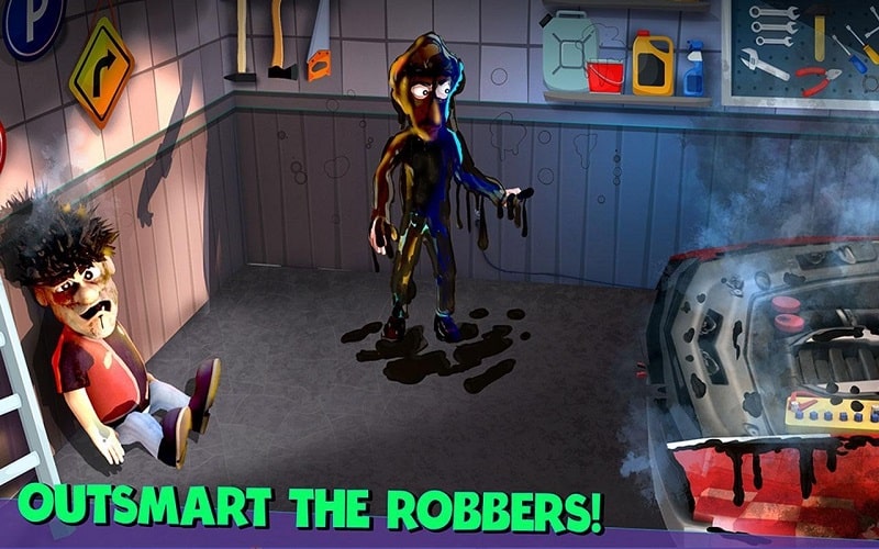 Scary Robber Home Clash apk free