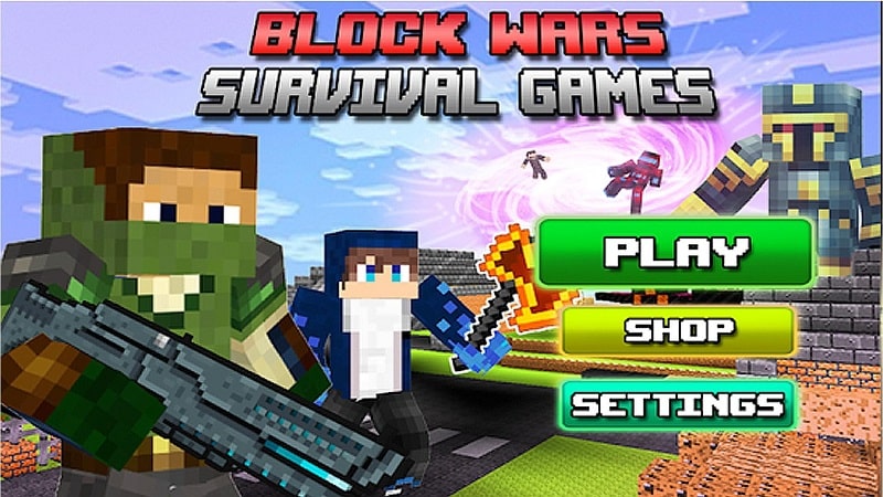 Block Wars Survival Games apk