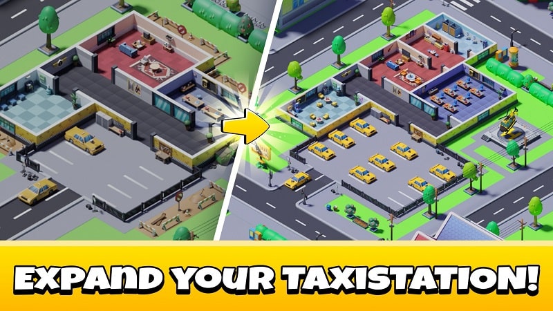 Idle Taxi Tycoon mod