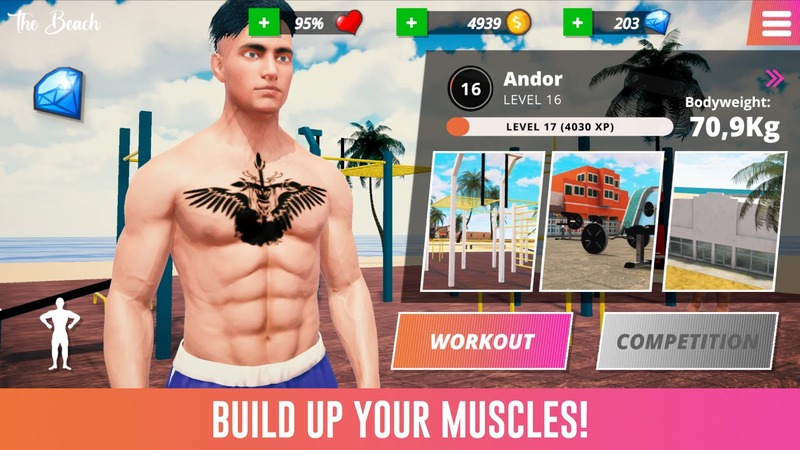 Iron Muscle IV gym game mod