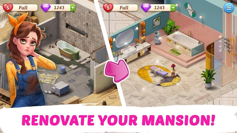 My Story Mansion Makeover android