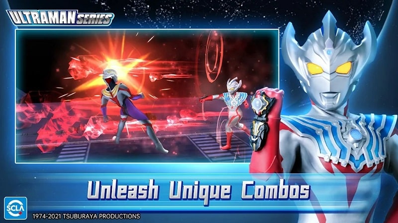 Ultraman Fighting Heroes mod android