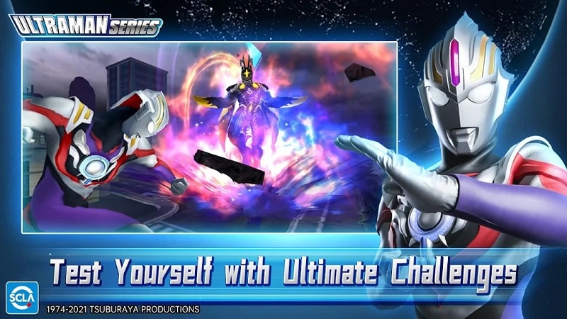 Ultraman Fighting Heroes mod free