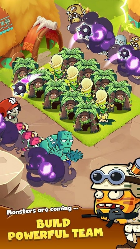 Zombie Defense Plants War android