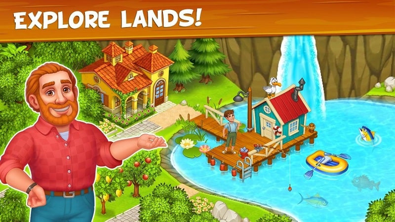Farm Town Village Build Story android
