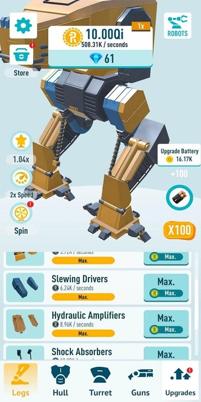 Idle Robots mod android