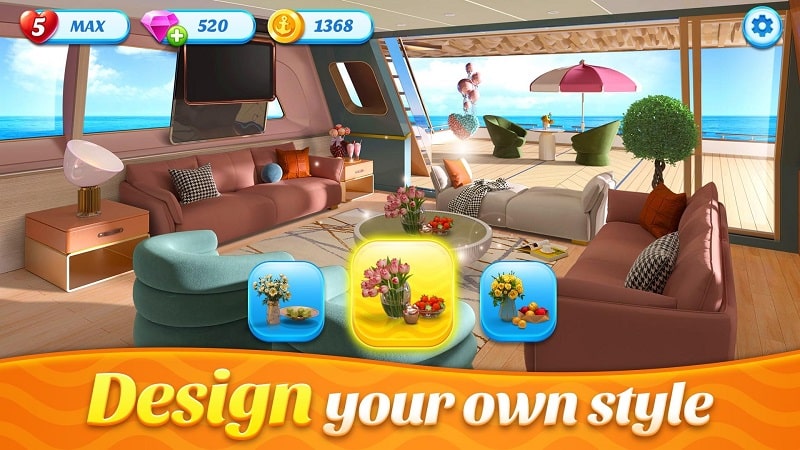 Space Decor Luxury Yacht android