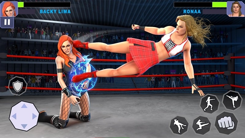 Bad Women Wrestling Game android