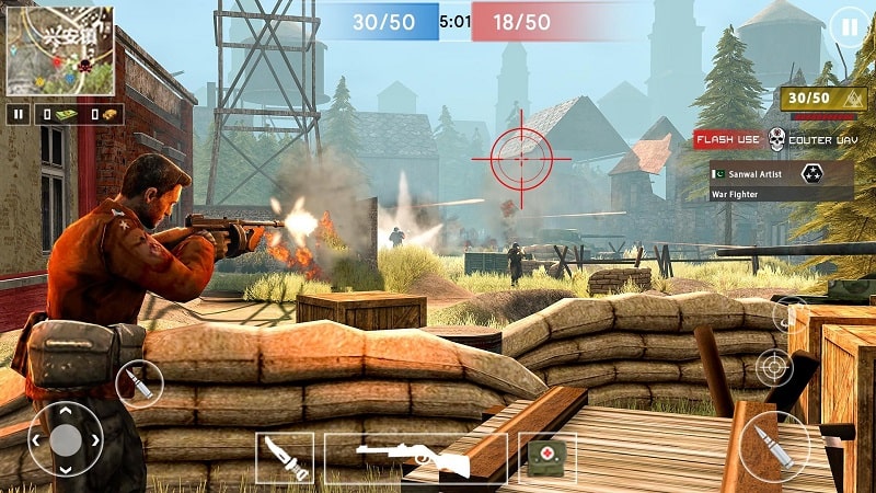 Gun Shooter Offline Game mod apk