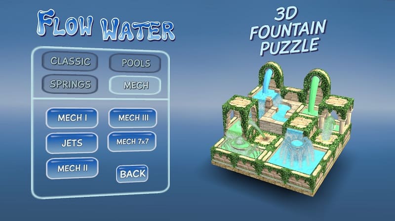 Flow Water Fountain 3D Puzzle android