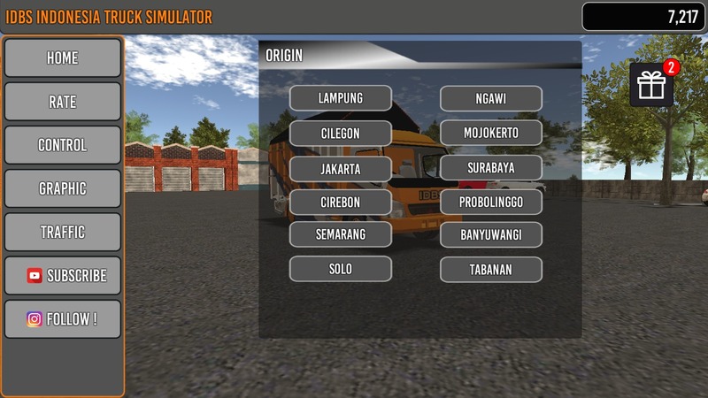 IDBS Indonesia Truck Simulator mod free
