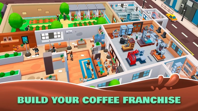 Idle Coffee Shop Tycoon mod android 