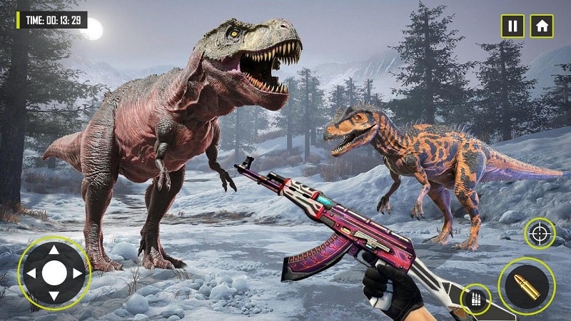 Wild Dino Hunting Gun Games 3d mod