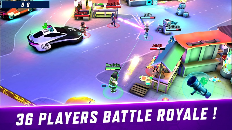 Gridpunk Battle Royale 3v3 PvP mod